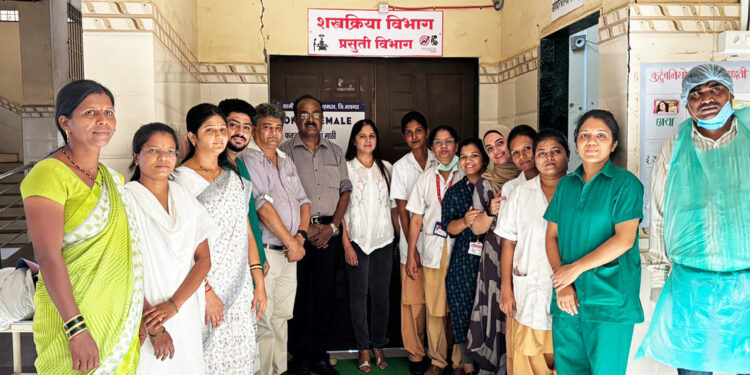 म्हसळ्यात शस्त्रक्रिया शिबीर संपन्न