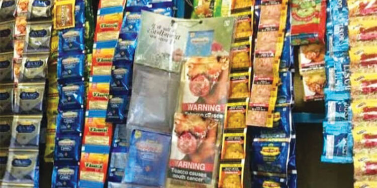 उरणमध्ये खुलेआम गुटखा विक्री