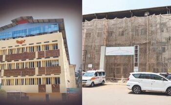 जिल्हा रूग्णालय, शिवतिर्थ अतिधोकादायक