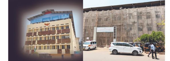 जिल्हा रूग्णालय, शिवतिर्थ अतिधोकादायक