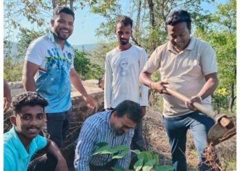 मुरुडच्या महात्मा फुले पतसंस्थेकडून वृक्षारोपण