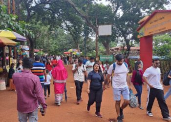 माथेरानमध्ये पर्यटकांची रेकॉर्ड ब्रेक गर्दी