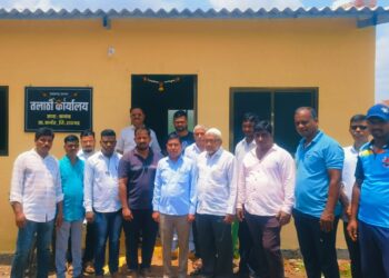 कळंब तलाठी कार्यालयाच्या इमारतीचे लोकार्पण