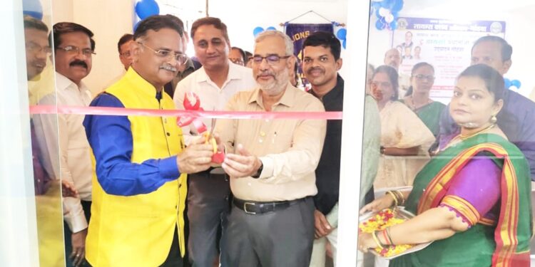 चोंढी येथील पॅथॉलॉजी लॅबचे उद्घाटन