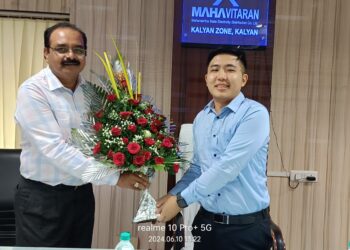 रिचर्ड यानथन यांची कल्याण परिमंडलाला सदिच्छा भेट