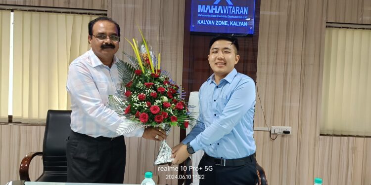 रिचर्ड यानथन यांची कल्याण परिमंडलाला सदिच्छा भेट