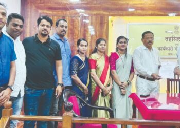 पुनर्वसित नवीन शेवा ग्रामस्थ न्यायाच्या प्रतीक्षेत