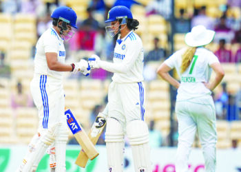 स्मृती अन्‌‍‍ शेफालीची दमदार सलामी