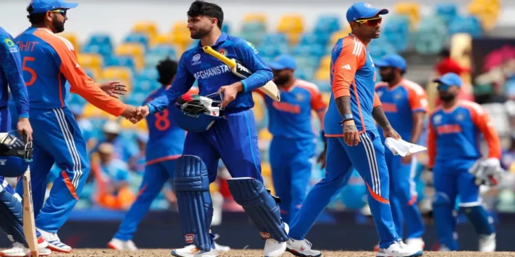 अफगाणिस्तानवर भारताचा दणदणीत विजय