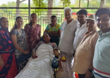 माहेश्‍वरी समाज रक्तदान शिबीर