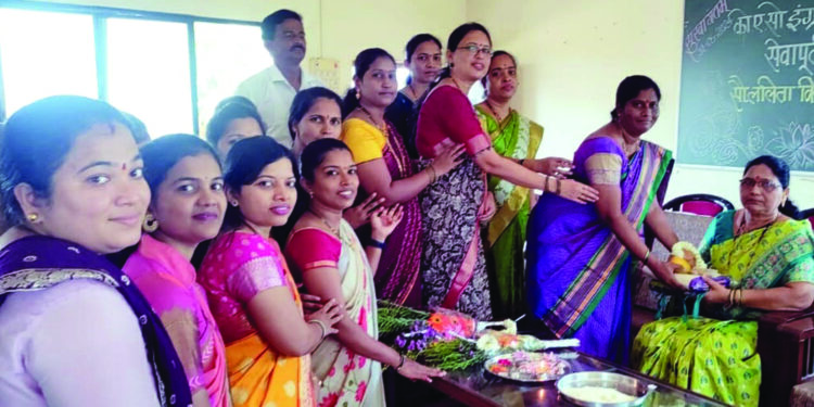 ललिता पाटील यांचा सेवानिवृत्ती सोहळा