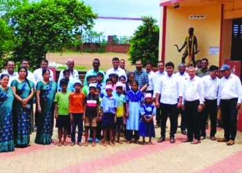 माणगाव आश्रमशाळेत प्रवेशोत्सव उत्साहात