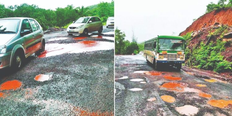 महामार्गावर सहा हजार कोटींचा चिखल