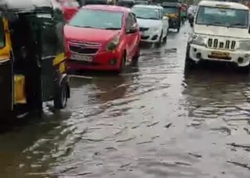 पहिल्याच पावसात पनवेल तुंबले