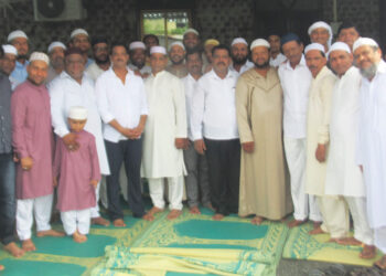 माणगाव तालुक्यात बकरी ईद साजरी