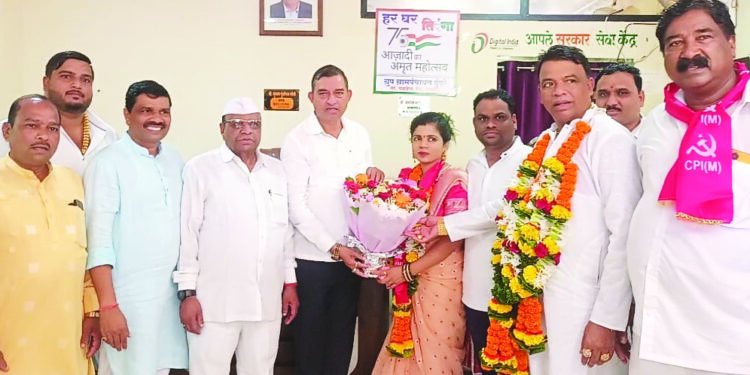 शितल भोपी दूंदरेच्या उपसरपंचपदी