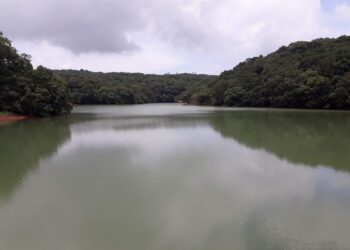 शार्लोट लेक अद्याप गाळात