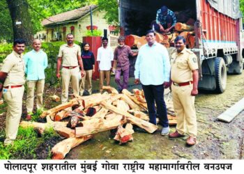पोलादपूरमध्ये खैराच्या झाडाची तस्करी रोखली