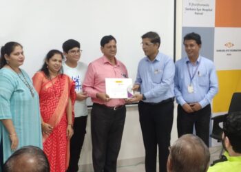 विजय मेथा यांचा सन्मान