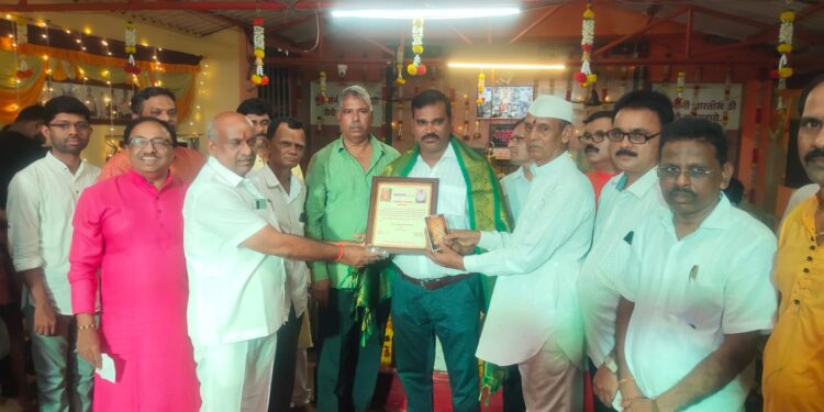 गुरुपौर्णिमा निमित्त विशेष सन्मान