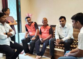 तांबोळींनी केले ओव्हाळ कुटुंबाचे सांत्वन