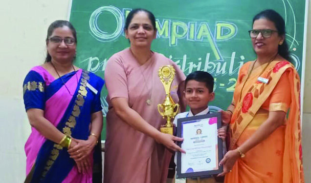 सेंट मेरीजचा विद्यार्थी ऑलिम्पियाडमध्ये चमकला