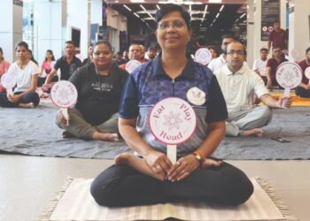 ‘इट प्ले रीड’च्या माध्यमातून योग दिवस साजरा