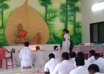 बुद्धविहारात वर्षावास कार्यक्रमाचे आयोजन