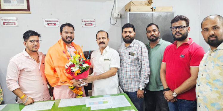 टेंभरीच्या उपसरपंचपदी निखिल पाटील बिनविरोध