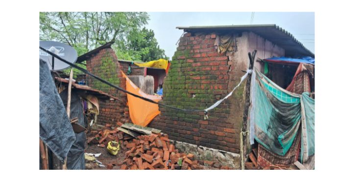 बारा तालुक्यांना पावसाचा फटका