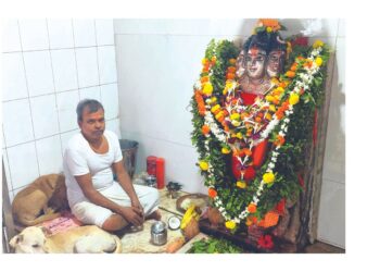 चौल दत्त मंदिरात गुरुपौर्णिमा उत्साहात साजरी