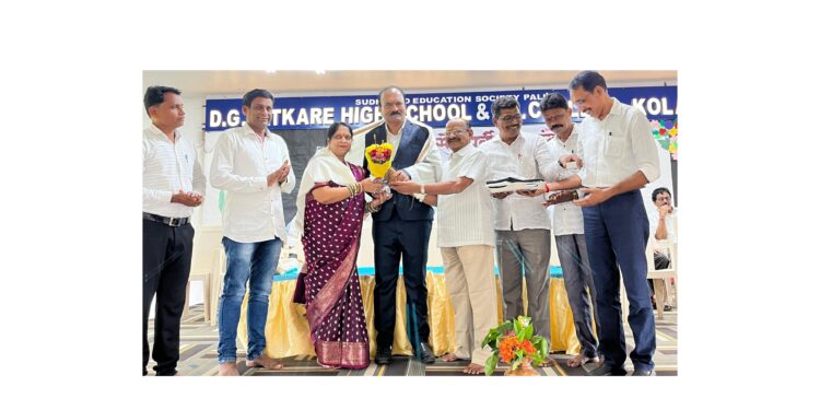 विजय साखरले सेवानिवृत्त