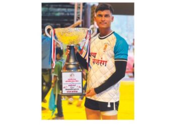 रोह्याच्या राकेशची रायगड संघात निवड