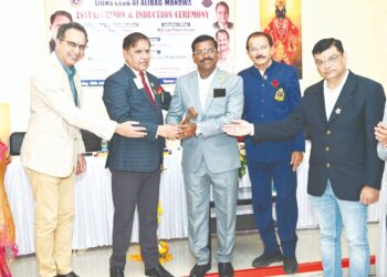 लायन्स क्लब मांडवाच्या अध्यक्षपदी जितेंद्र ठाकूर