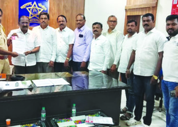 विकासनामा वेब पोर्टलवर कारवाई करा; कर्जत तालुका शेकापची मागणी