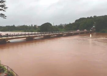 सावित्री नदीने गाठली धोका पातळी