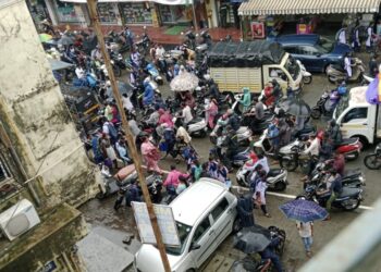 उरणकरांना वाहतूक कोंडीचे ग्रहण