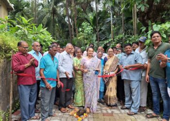 चित्रलेखा पाटील यांच्या हस्ते भुमिपुजन