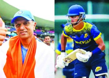 ज्युनियर द्रविडचा बोलबाला