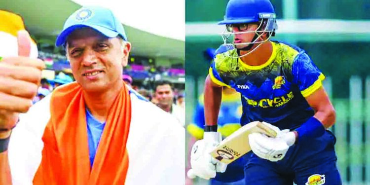 ज्युनियर द्रविडचा बोलबाला