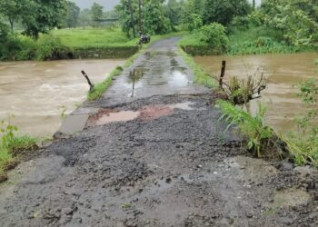 घोडीवली-अंजरुण पूल धोकादायक