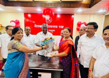 स्व. नामदेवशेठ खैरे संघर्षमय नेतृत्व- शेकापचे सरचिटणीस जयंत पाटील यांचे गौरवोद्गार