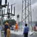 वीज पुरवठा करणाऱ्या मुख्य ट्रान्सफॉर्मरचा स्फोट