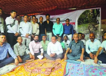 महावितरण विरोधात साखळी उपोषण