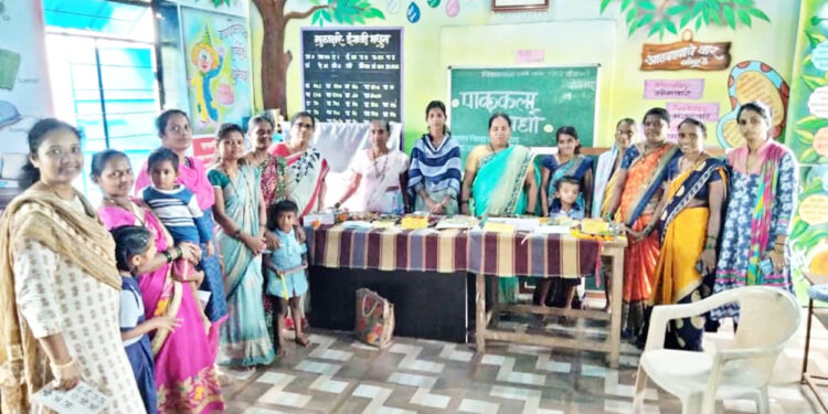 पाककला स्पर्धेला उत्स्फूर्त प्रतिसाद