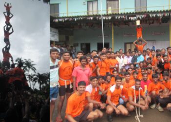 विवा कॉलेजमध्ये दहीहंडी उत्सव साजरा