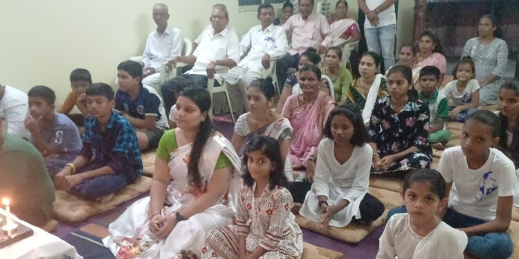 डिकसळ शांतीनगर येथे बालसंस्कार