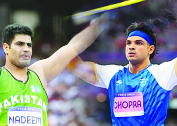 भारताच्या निरजला रौप्यपदक