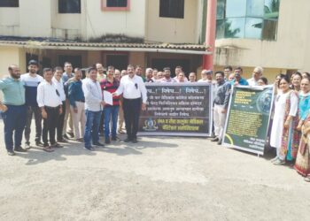 रोह्यात डॉक्टरांचा मूक मोर्चा