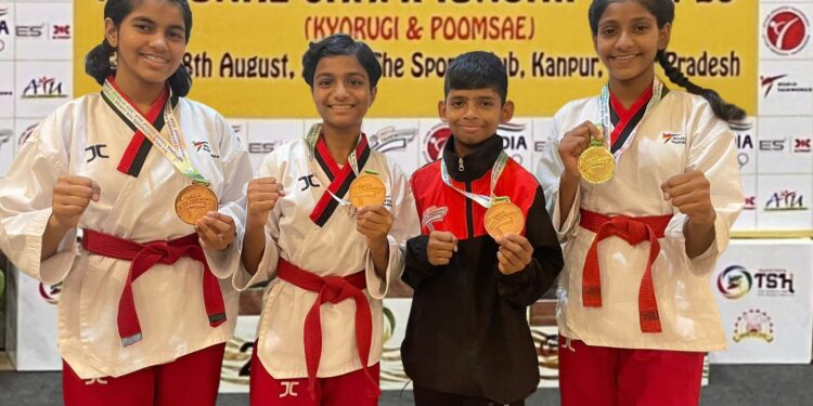 गुरुकुलच्या चार खेळाडूंची चमकदार कामगिरी